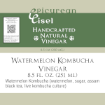 Label of Epicurean Eisel Watermelon Kombucha Vinegar