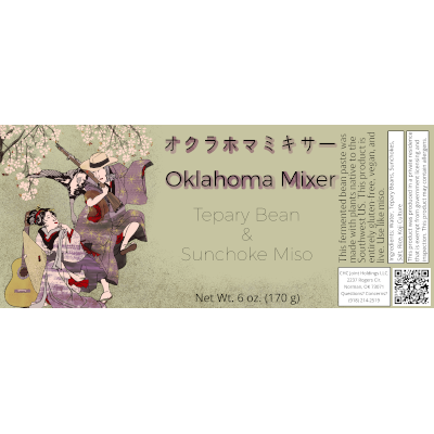 Label of Oklahoma Mixer Miso