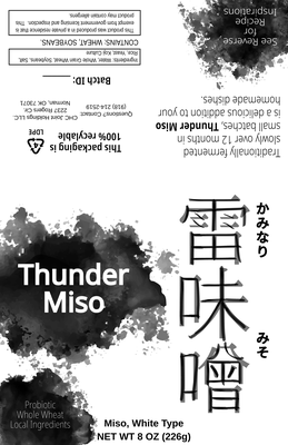 Label of Thunder Miso